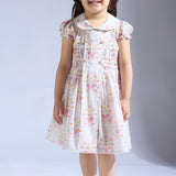 Printed Cambric Smocked Dress