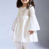 Ivory Smocked Top - Mother-Daughter Set