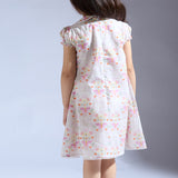 Printed Cambric Smocked Dress