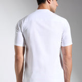 Ivory White Cotton Linen Shirt - Father-Son Set