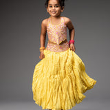 Lumens Kids Dress in Yellow