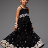 Eve Kids Dress in Grey