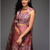 Maroon Occasion Wear Family Set