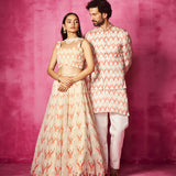 Rhythmic Revelry - Printed Couple Set