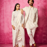 Rhythmic Revelry - Ivory Couple Set