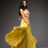 Lumen Gown in Yellow