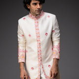 Coral Mens Kurta in Maroon